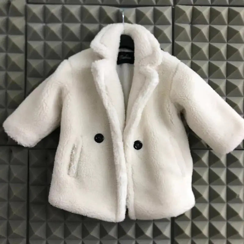 Big Kids Fur Coat In Autumn And Winter Coat